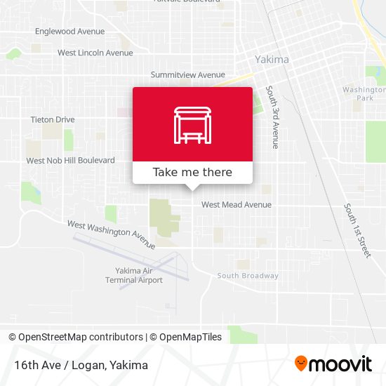 16th Ave / Logan map