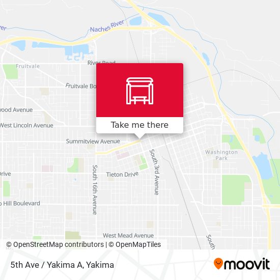 5th Ave / Yakima A map