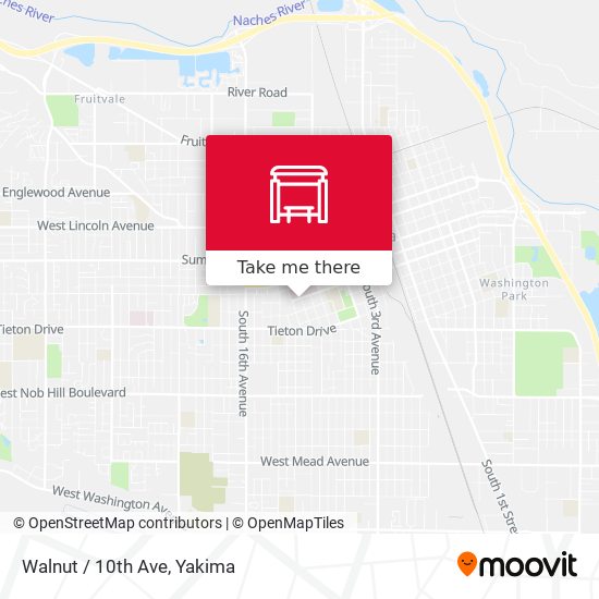Walnut / 10th Ave map