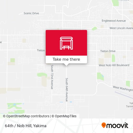 Mapa de 64th / Nob Hill