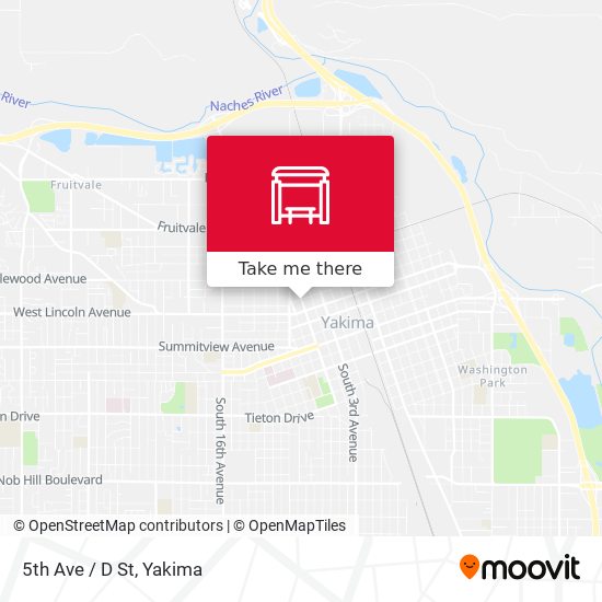Mapa de 5th Ave / D St