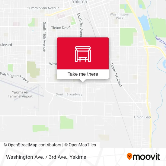 Mapa de Washington Ave. / 3rd Ave.