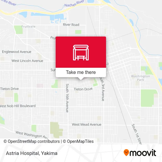 Mapa de Astria Hospital