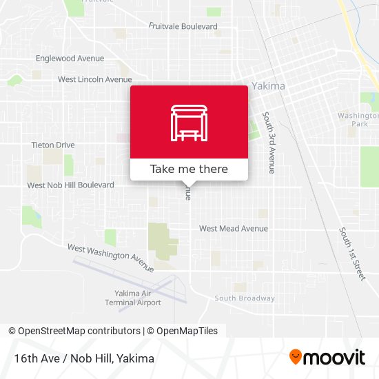 16th Ave / Nob Hill map