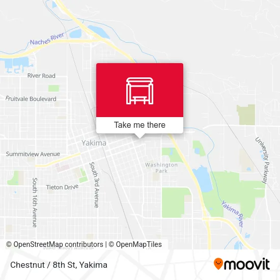 Mapa de Chestnut / 8th St