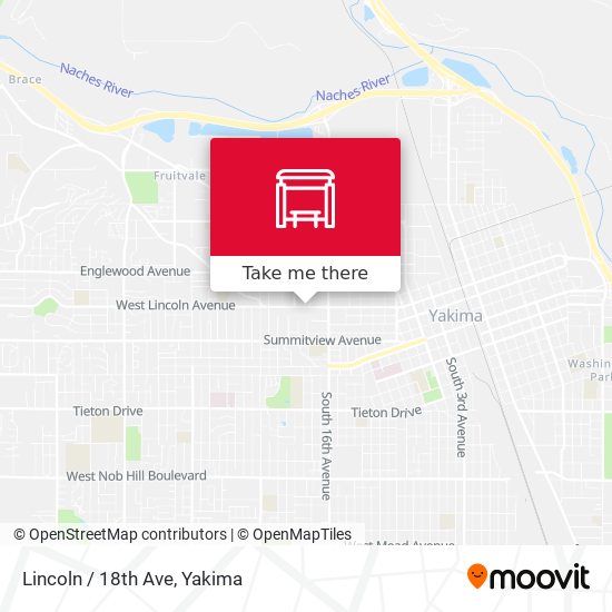 Lincoln / 18th Ave map
