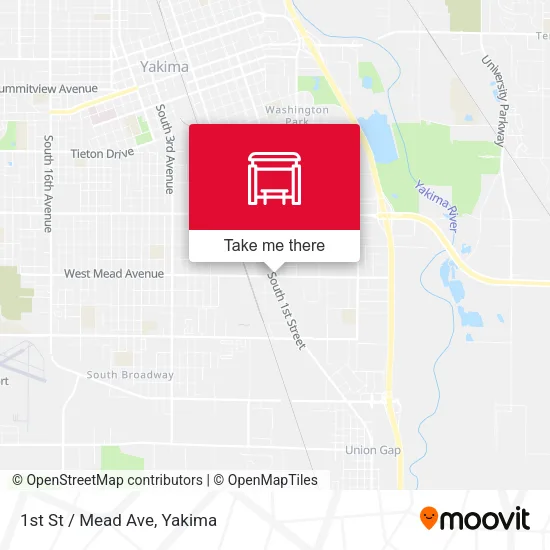 Mapa de 1st St / Mead Ave