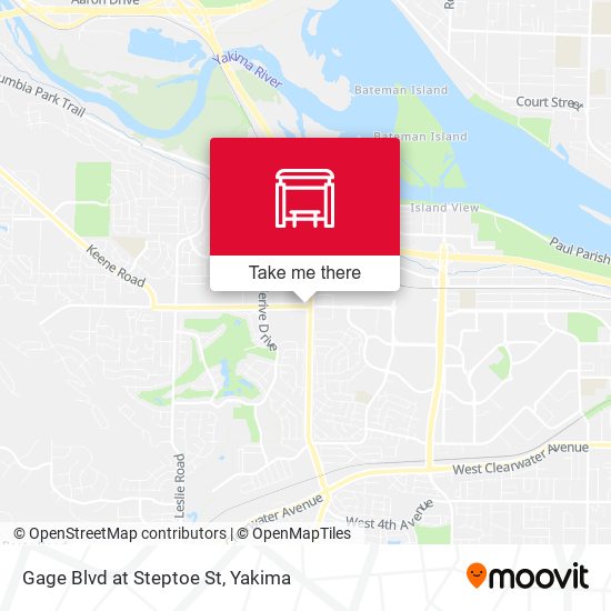 Gage Blvd at Steptoe St map