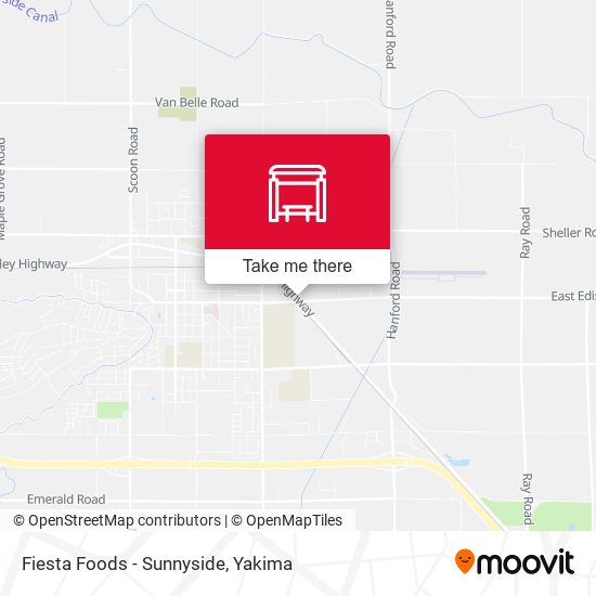 Fiesta Foods - Sunnyside map