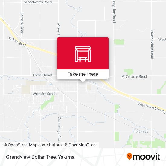 Grandview Dollar Tree map