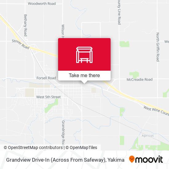 Mapa de Grandview Drive-In (Across From Safeway)