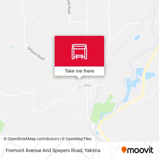 Fremont Avenue And Speyers Road map