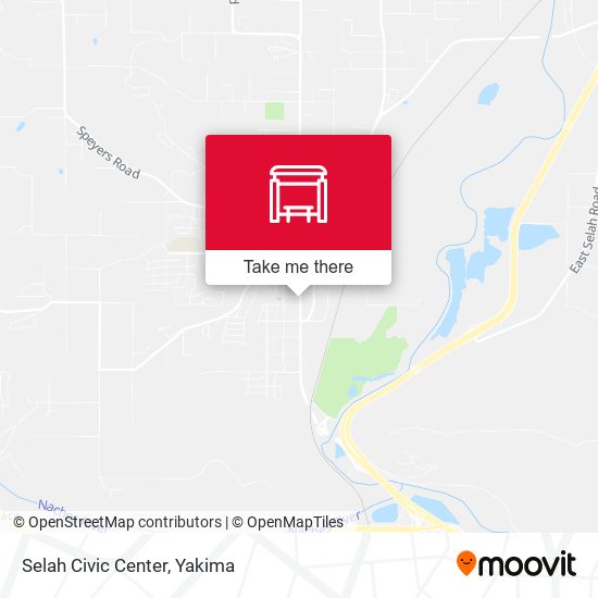 Selah Civic Center map