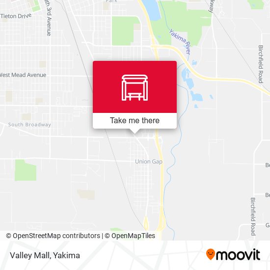 Valley Mall map
