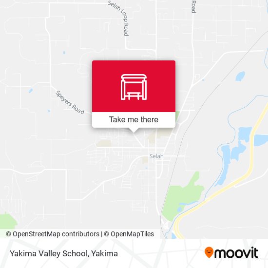 Yakima Valley School map