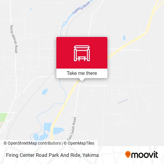 Firing Center Road Park And Ride map