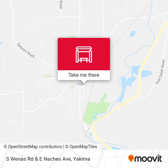 Mapa de S Wenas Rd & E Naches Ave
