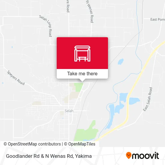Mapa de Goodlander Rd & N Wenas Rd