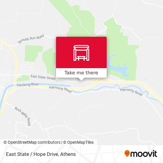 East State / Hope Drive map