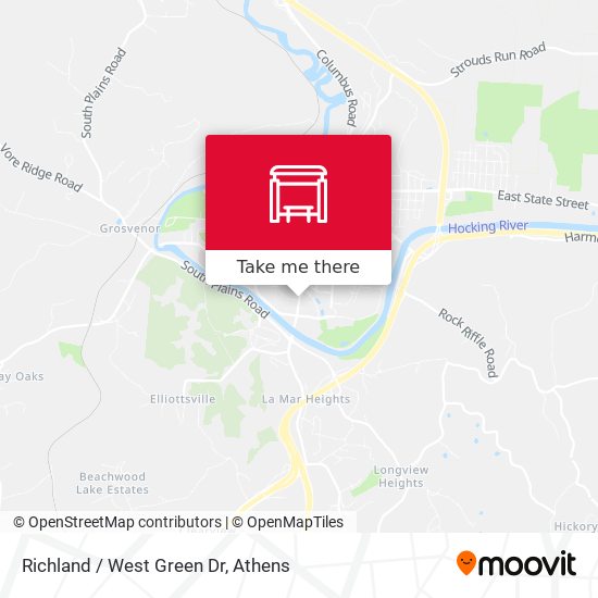 Mapa de Richland / West Green Dr