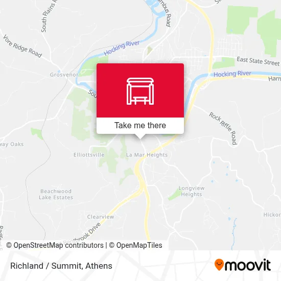 Richland / Summit map