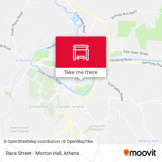 Race Street - Morton Hall map
