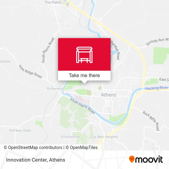 Innovation Center map