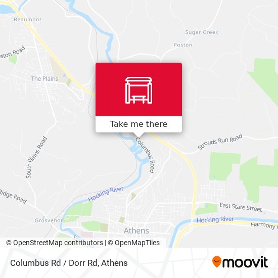 Mapa de Columbus Rd / Dorr Rd