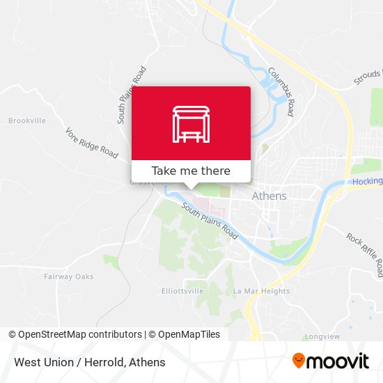 West Union / Herrold map