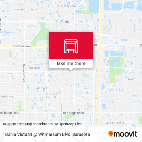 Bahia Vista St @ Witmarsum Blvd map