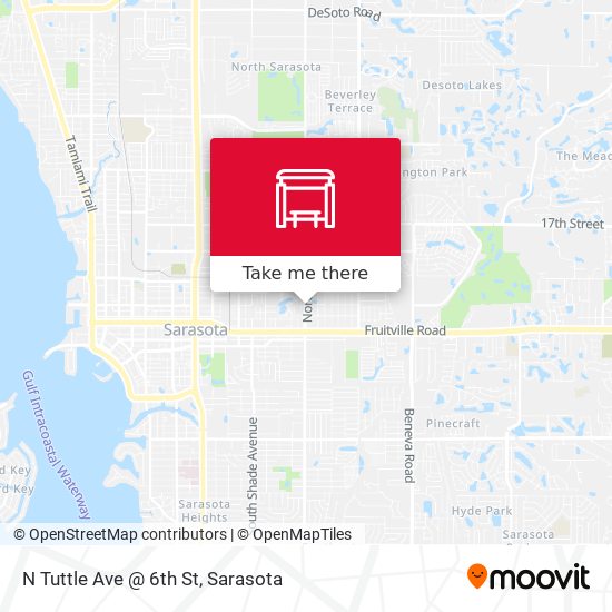 Mapa de N Tuttle Ave @ 6th St