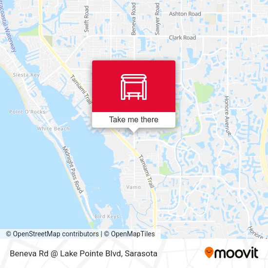 Mapa de Beneva Rd @ Lake Pointe Blvd