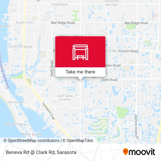 Mapa de Beneva Rd @ Clark Rd
