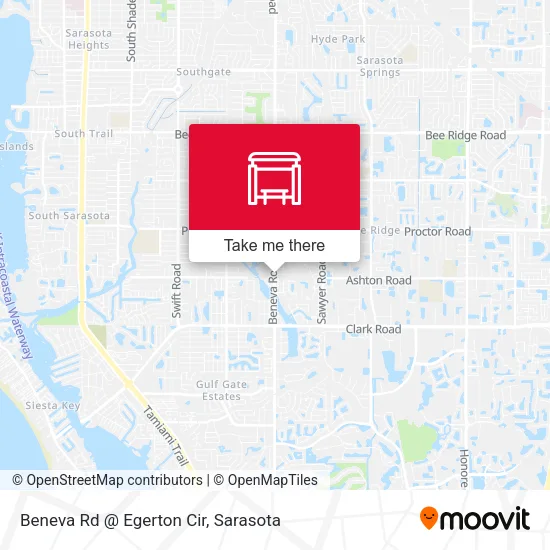 Mapa de Beneva Rd @ Egerton Cir