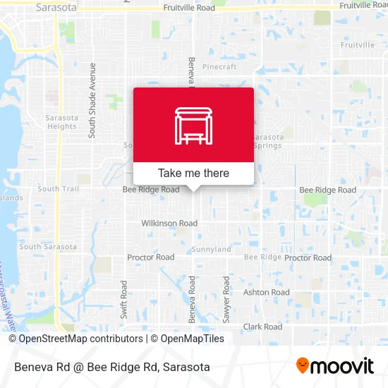 Mapa de Beneva Rd @ Bee Ridge Rd