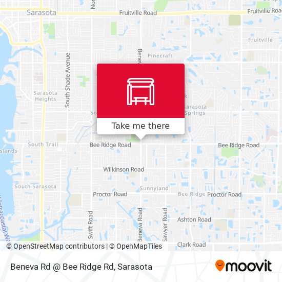 Mapa de Beneva Rd @ Bee Ridge Rd