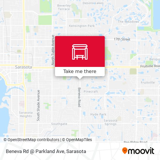 Mapa de Beneva Rd @ Parkland Ave