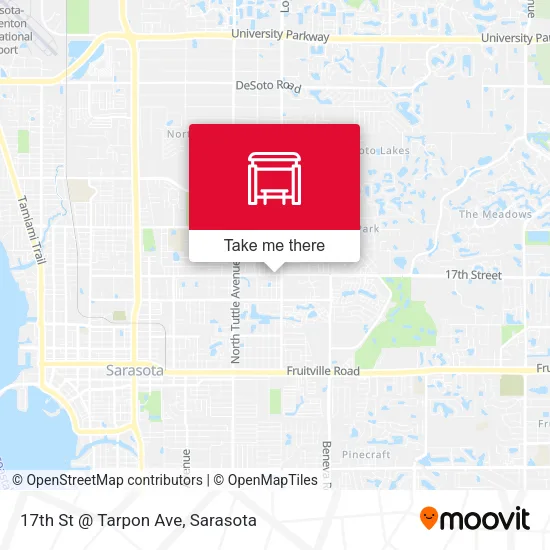 Mapa de 17th St @ Tarpon Ave