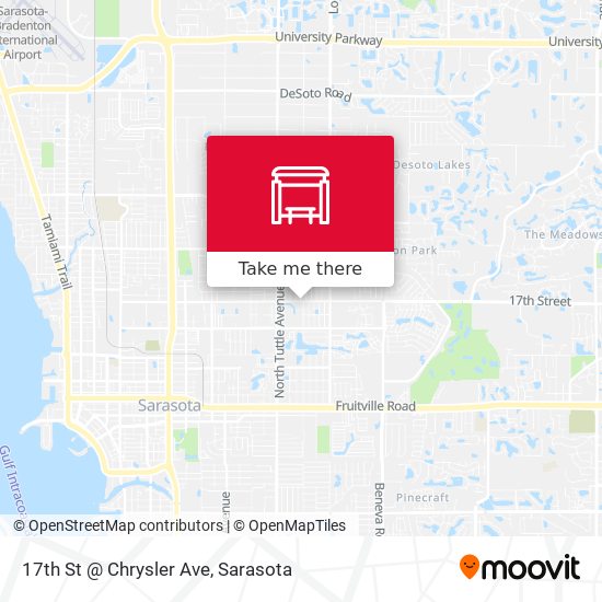 Mapa de 17th St @ Chrysler Ave