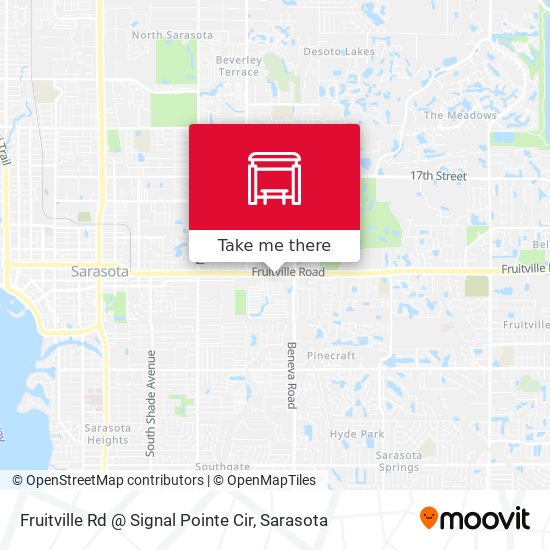Mapa de Fruitville Rd @ Signal Pointe Cir