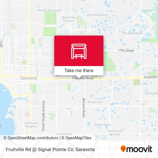 Mapa de Fruitville Rd @ Signal Pointe Cir