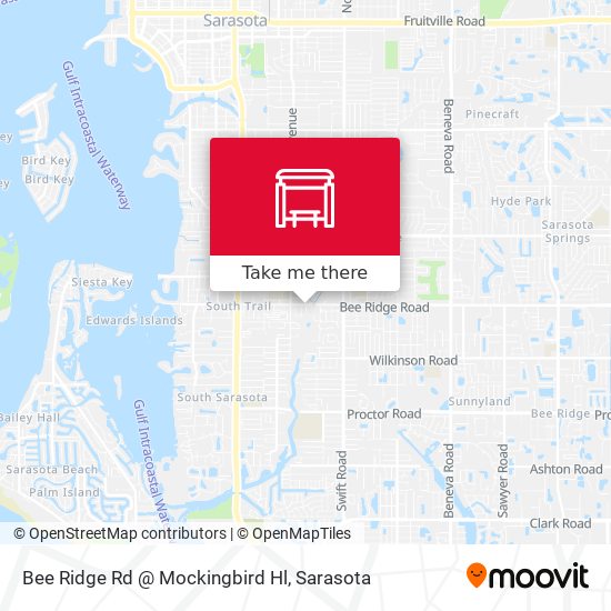 Mapa de Bee Ridge Rd @ Mockingbird Hl