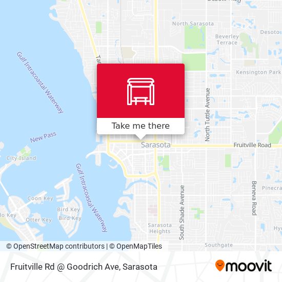 Mapa de Fruitville Rd @ Goodrich Ave