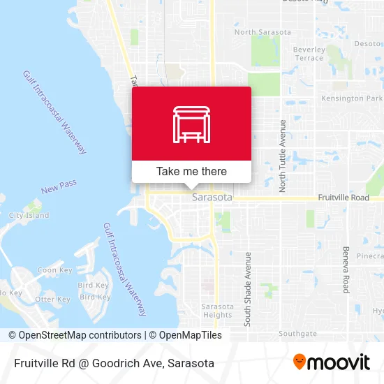 Mapa de Fruitville Rd @ Goodrich Ave
