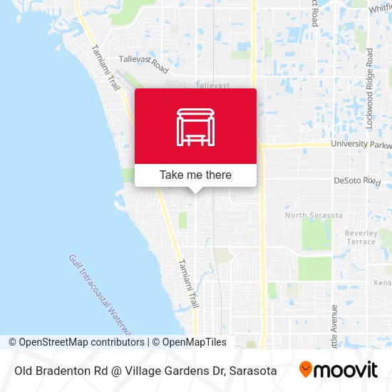 Mapa de Old Bradenton Rd @ Village Gardens Dr