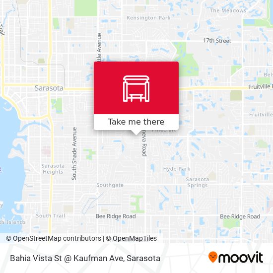 Bahia Vista St @ Kaufman Ave map
