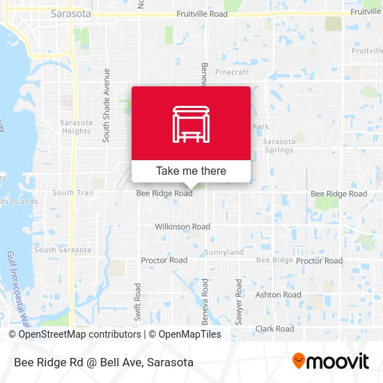 Bee Ridge Rd @ Bell Ave map