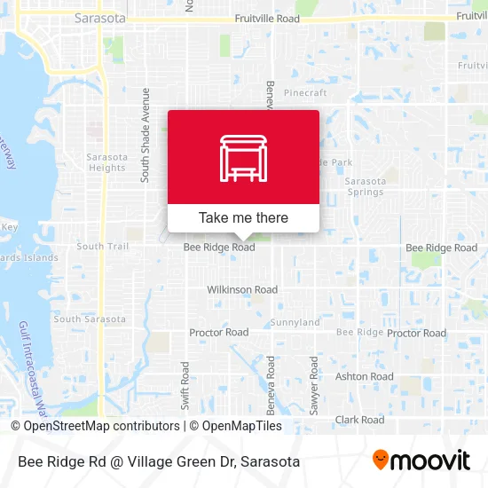 Mapa de Bee Ridge Rd @ Village Green Dr