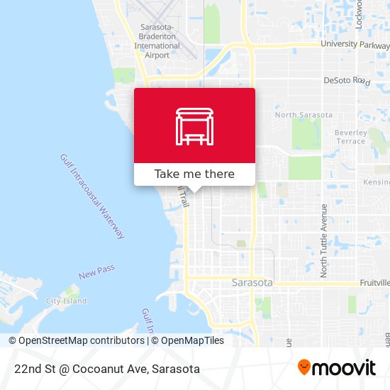 22nd St @ Cocoanut Ave map