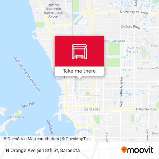N Orange Ave @ 18th St map